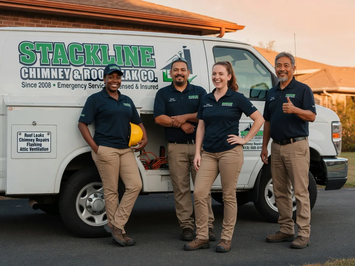 Chimney flashing repair company in Wilton, WI